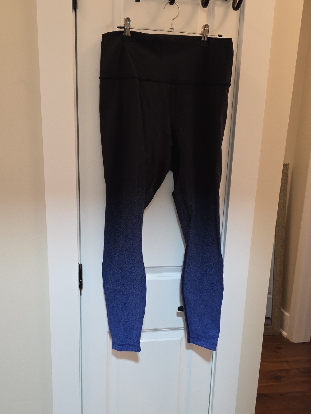 Lululemon Black to Navy Ombre High-Waist Leggings